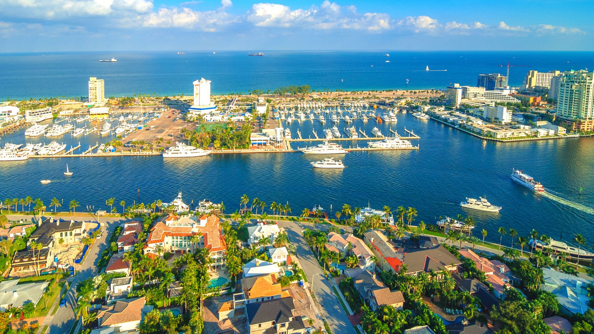 Overhead view of Florida Housing Development