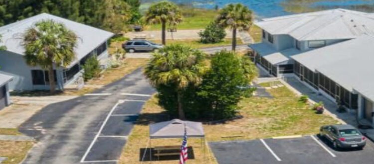 South Florida Lake Front Apartment Complex with Large Lot and Parking Funded Deal