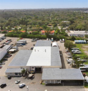 Large lot and parking for Commercial Investment Property in South Florida