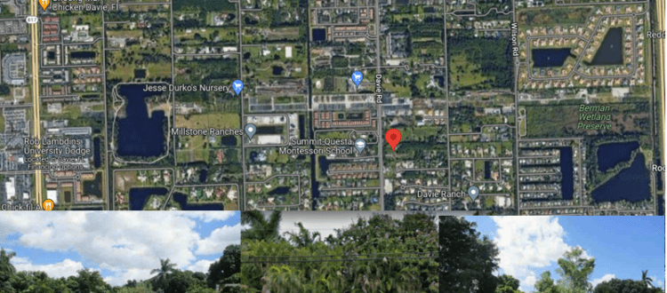 Residential Property Lot Funded Deal South Florida Map