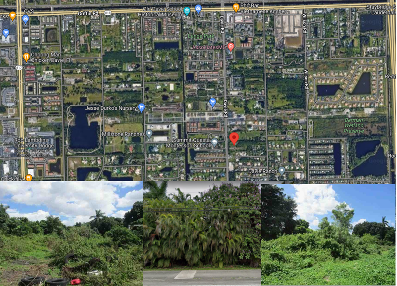 Residential Property Lot Funded Deal South Florida Map
