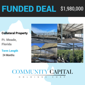 South Florida Funded Deal Large Space Agricultural Investment Property