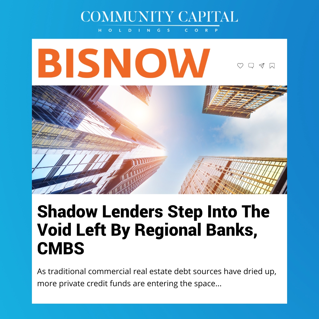 As Institutional Lenders Tighten Up, Private Lenders Are Filling the Void