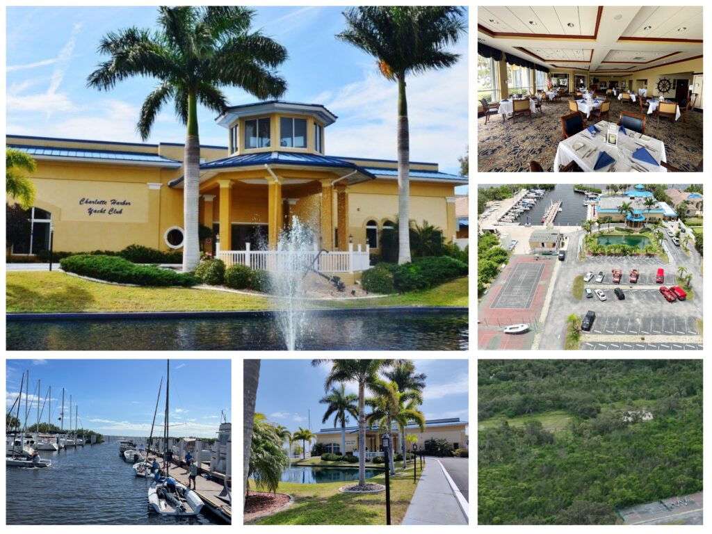 A Yacht Club and land commercial investment property in Port Charlotte, Florida